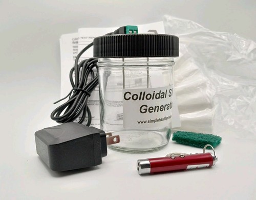 Colloidal silver generator - colloidal,