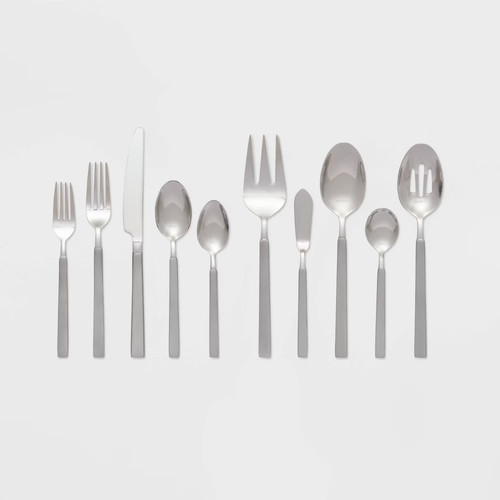 45pc newfane flatware set - 45pc,