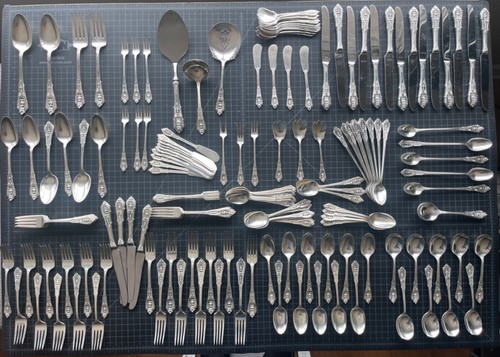 168 piece 1934 wallace rose - piece,