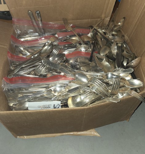 1lb bulk silverplate flatware - silverplate,